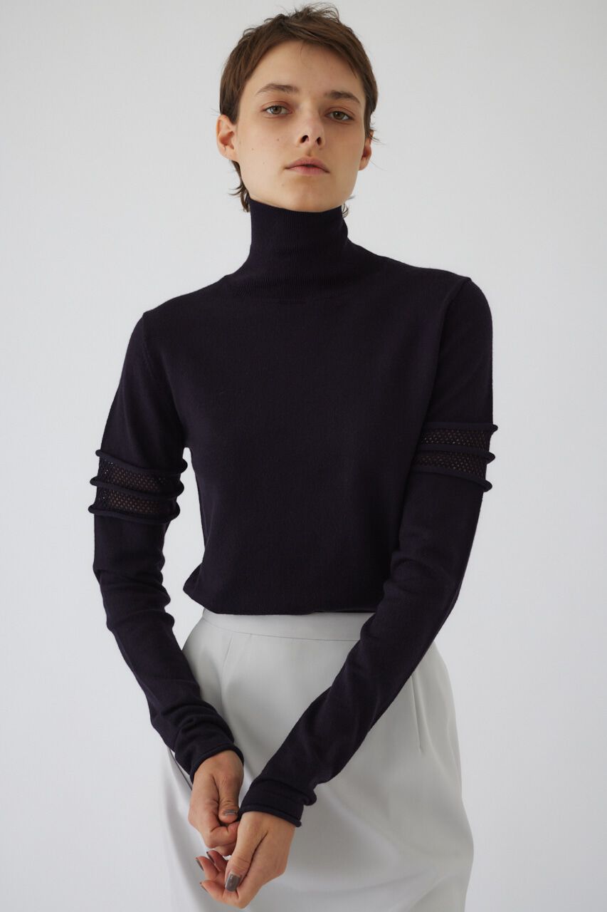 RIM.ARK 「Turtleneck tight knit tops」|ニット・セーター|NVY