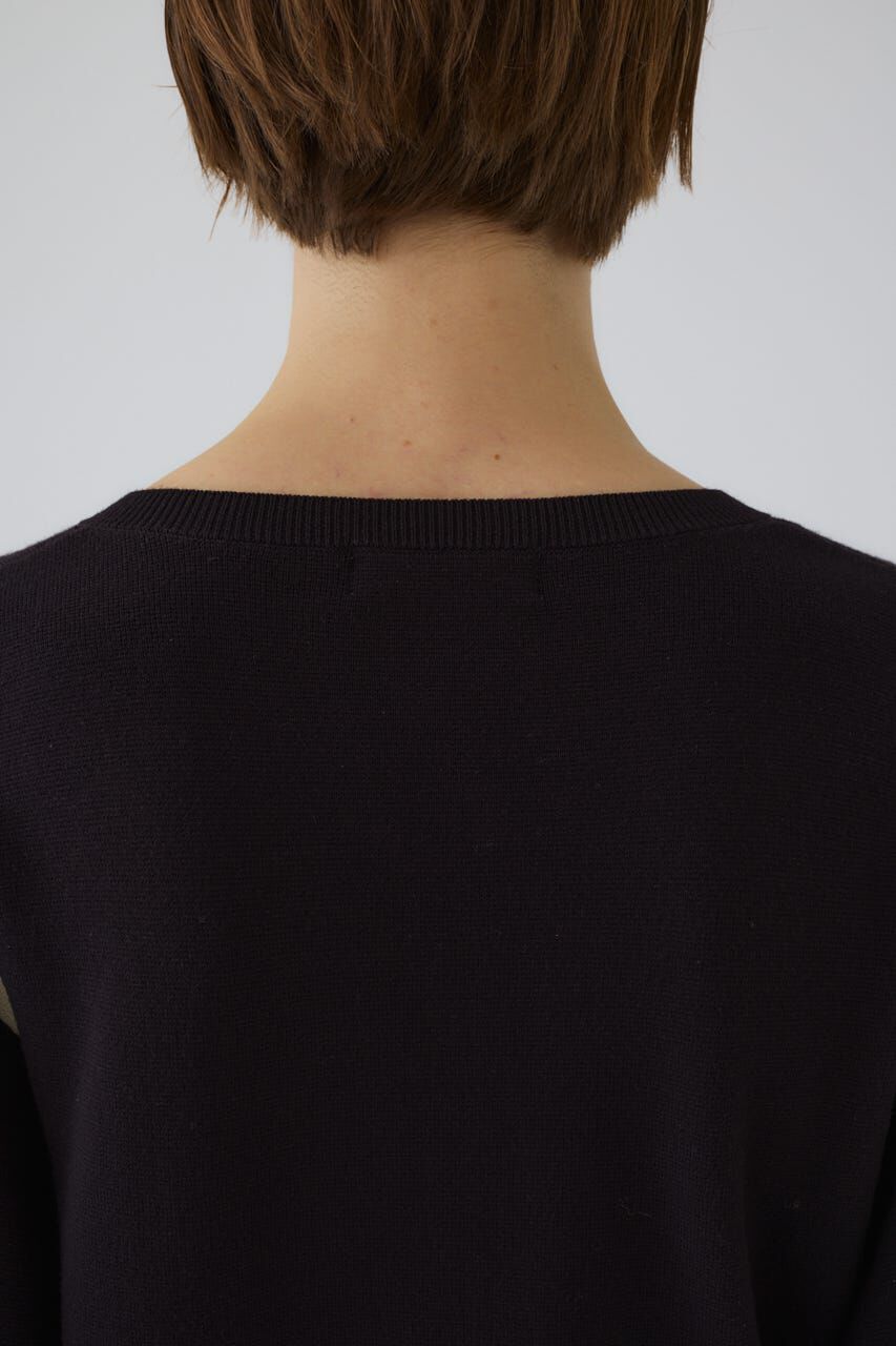 RIM.ARK 「Line compact knit CD」|カーディガン|