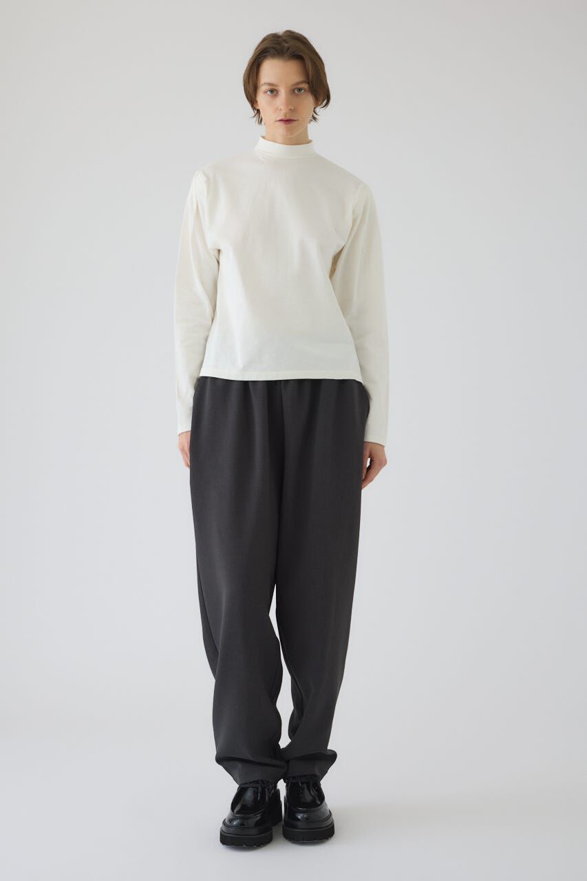 RIM.ARK 「Curved sleeve high collar tops」|Tシャツ・カットソー|