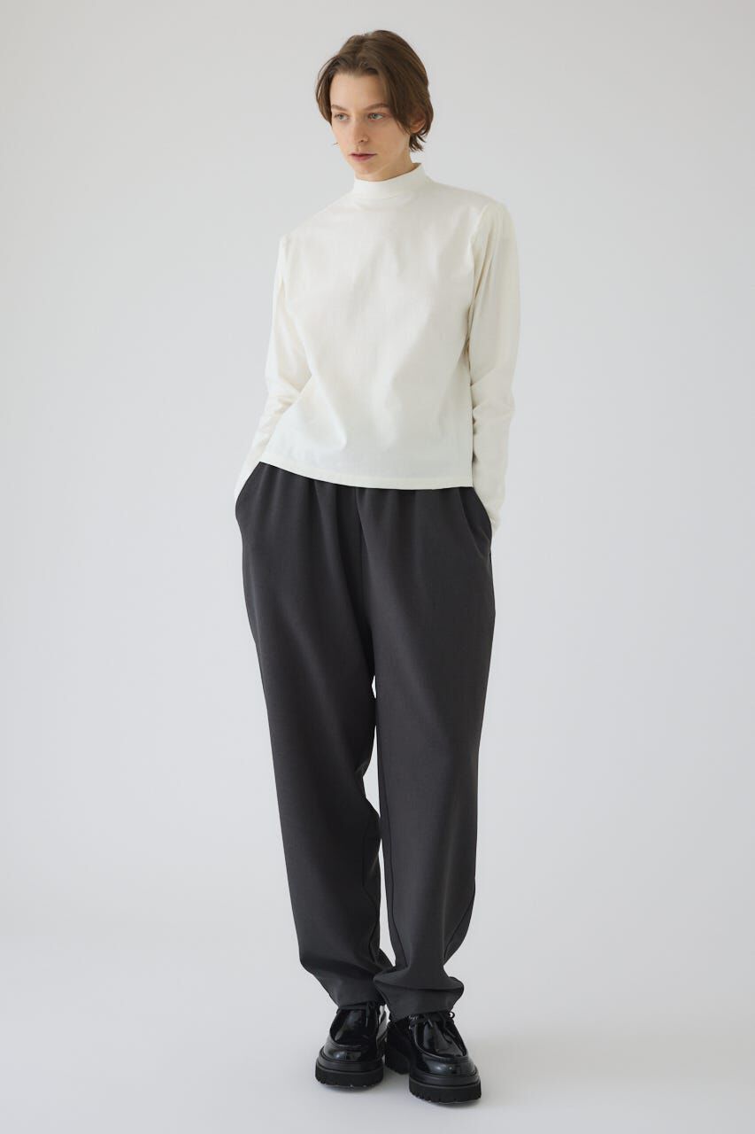 RIM.ARK 「Curved sleeve high collar tops」|Tシャツ・カットソー|