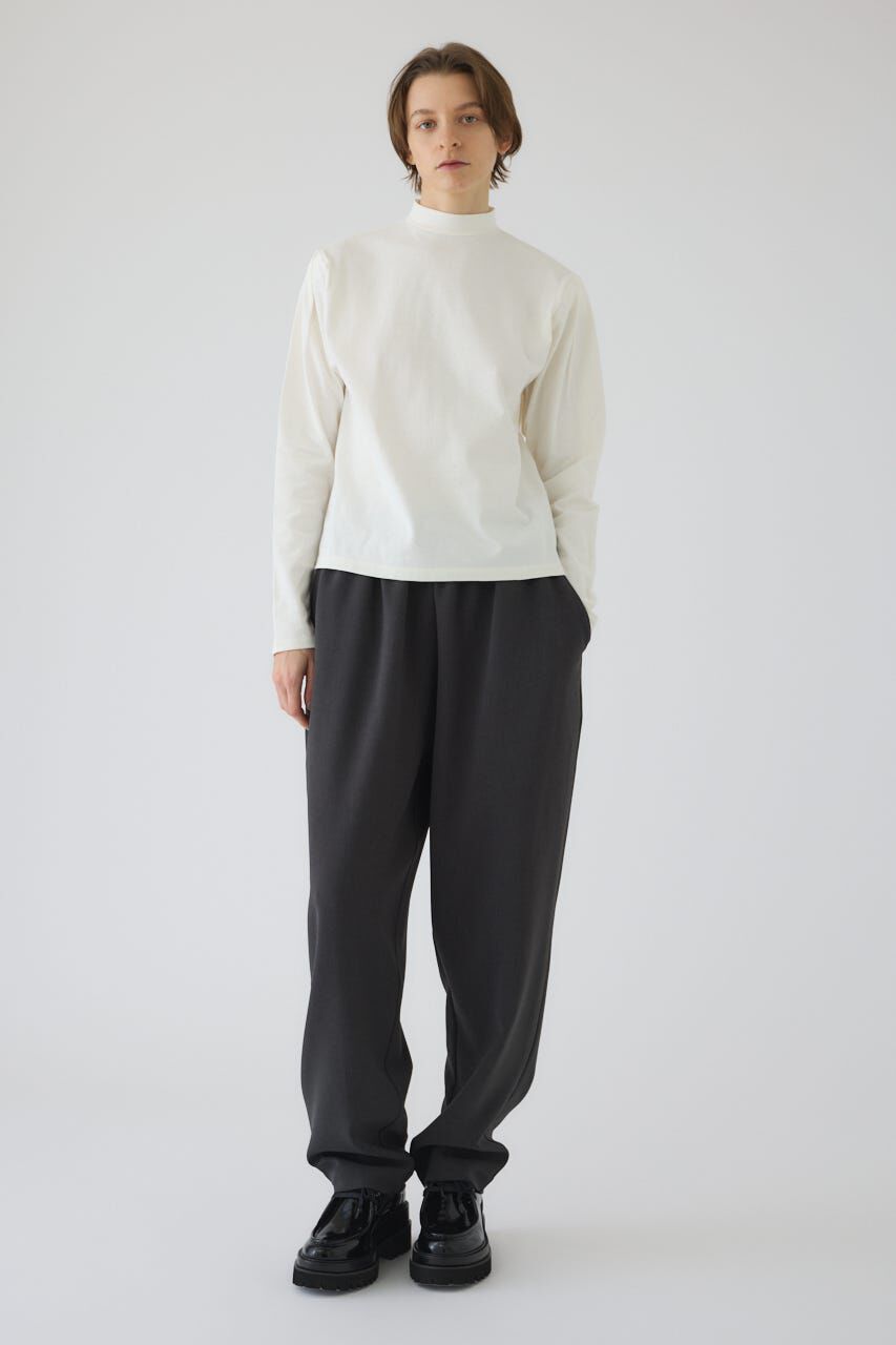 RIM.ARK 「Curved sleeve high collar tops」|Tシャツ・カットソー|