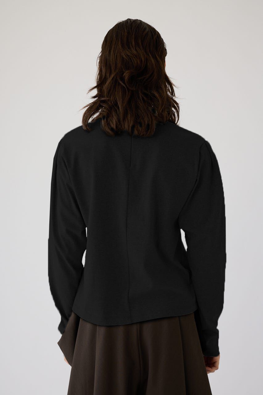 RIM.ARK 「Curved sleeve high collar tops」|Tシャツ・カットソー|