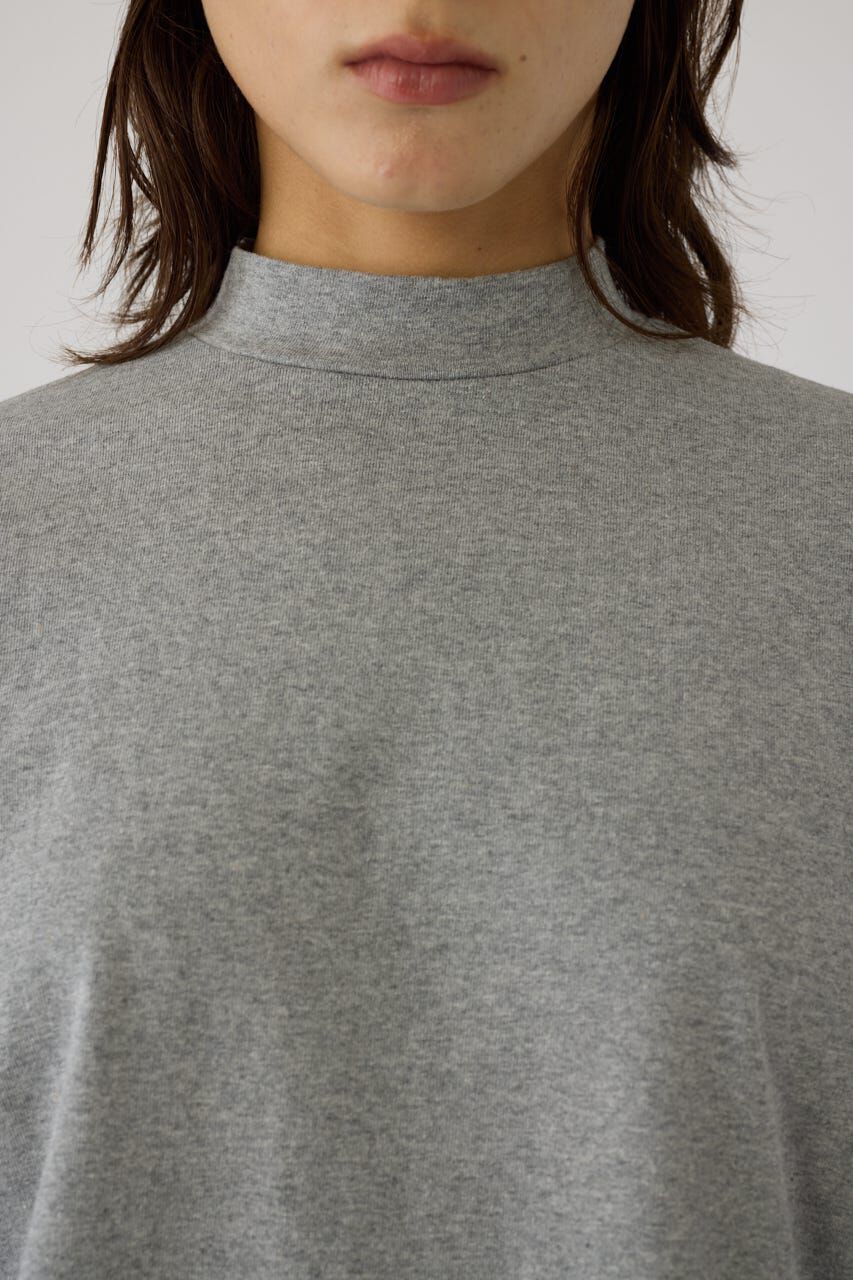 RIM.ARK 「Curved sleeve high collar tops」|Tシャツ・カットソー|