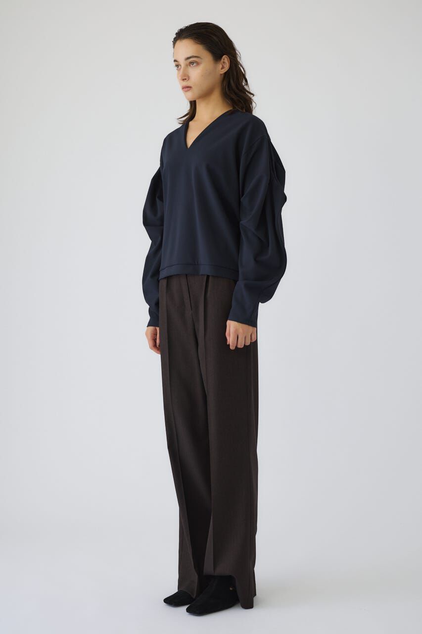 RIM.ARK 「Volume sleeve v-neck PO」|Tシャツ・カットソー|