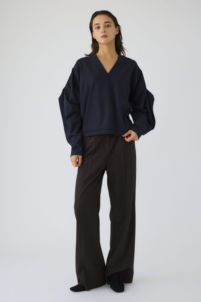 RIM.ARK 「Volume sleeve v-neck PO」|Tシャツ・カットソー|