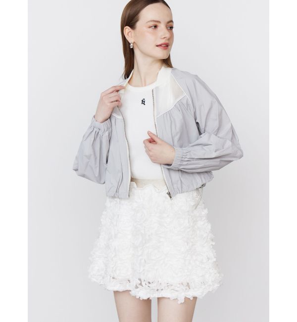 CALNAMUR「3D FLOWER MINI SK/3Dフラワーミニスカート」|スカート|