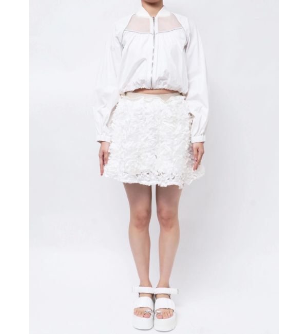 CALNAMUR「3D FLOWER MINI SK/3Dフラワーミニスカート」|スカート|