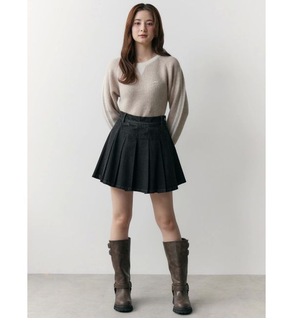 CALNAMUR「バックロゴジャガードユニフォームボディスーツ」|ニット・セーター|