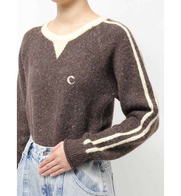 CALNAMUR「バックロゴジャガードユニフォームボディスーツ」|ニット・セーター|