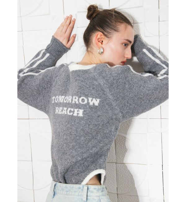 CALNAMUR「バックロゴジャガードユニフォームボディスーツ」|ニット・セーター|