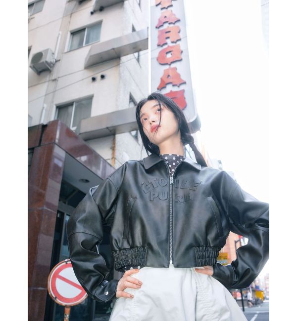 CALNAMUR「ドロストバルーンミニスカート」|スカート|