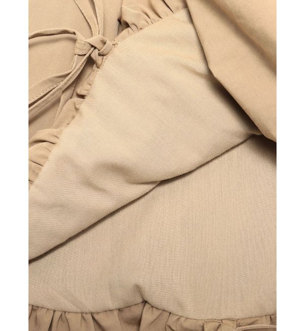 CALNAMUR「ドロストバルーンミニスカート」|スカート|