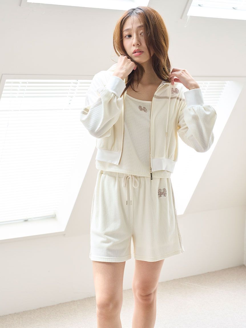 SNIDEL HOME「デザインカットＴシャツ」|ルームウェア|