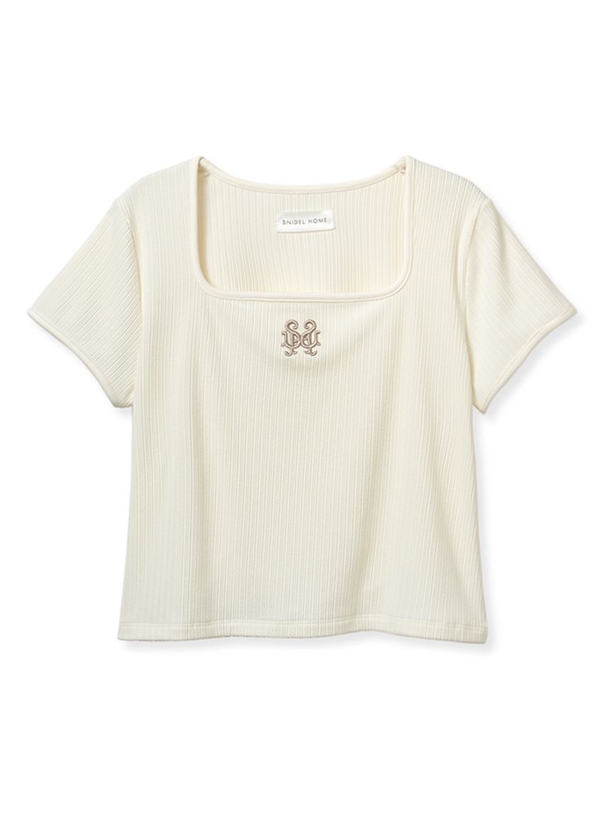 SNIDEL HOME「デザインカットＴシャツ」|ルームウェア|