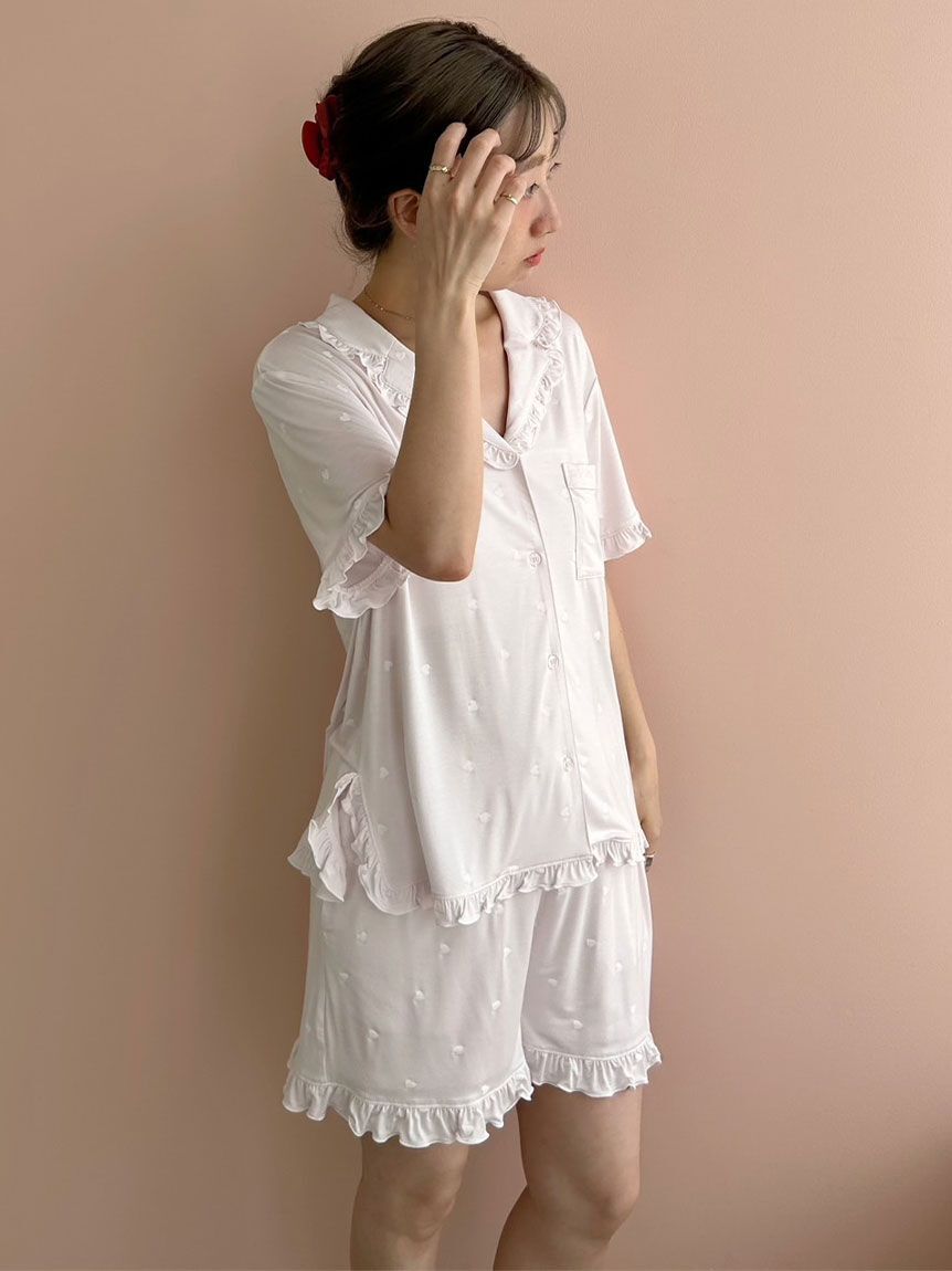 SNIDEL HOME「【接触冷感】カットレーヨンショートパンツ」|ルームウェア|