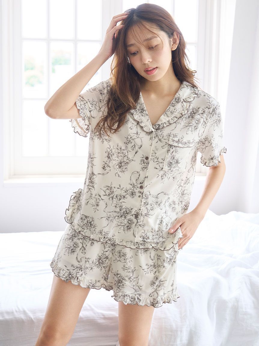 SNIDEL HOME「【接触冷感】カットレーヨンショートパンツ」|ルームウェア|LBEG