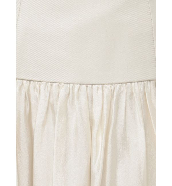 ELENDEEK「SHEER BLOCK FLARED SK」|スカート|