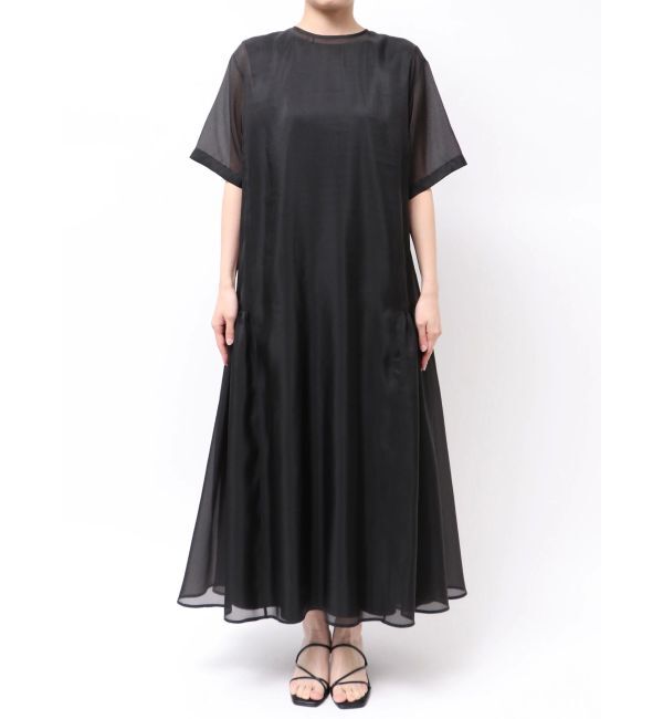 ELENDEEK「SHEER LAYERED CUT OP」|ワンピース|