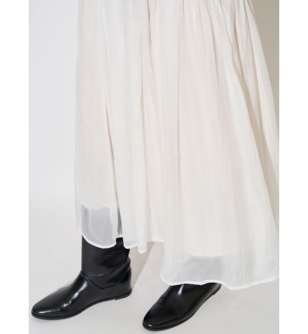 ELENDEEK「BRUSHED YARN KNIT DOCKING OP」|ワンピース|