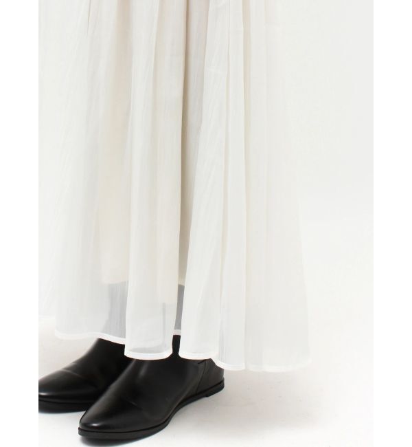 ELENDEEK「BRUSHED YARN KNIT DOCKING OP」|ワンピース|