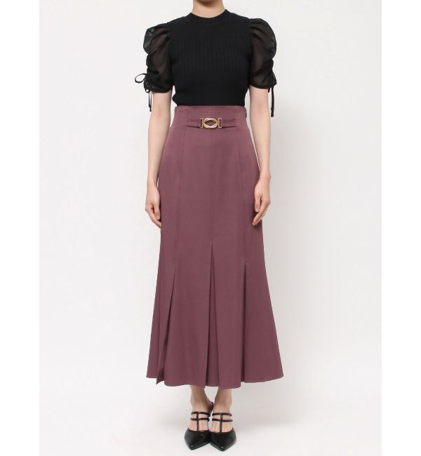 RESEXXY「ファブリックフォールドスカート」|スカート|