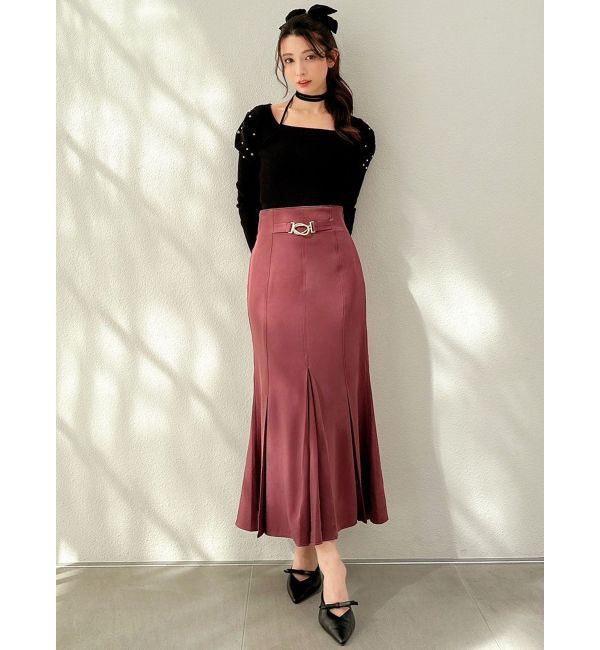 RESEXXY「ファブリックフォールドスカート」|スカート|