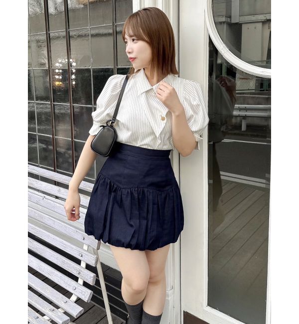 dazzlin「バリエバルーンミニスカート」|スカート|