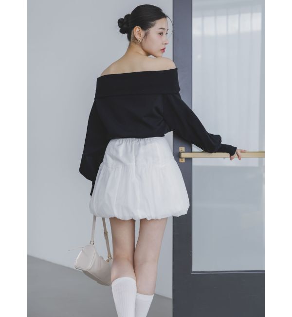 dazzlin「バリエバルーンミニスカート」|スカート|