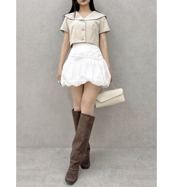 dazzlin「バリエバルーンミニスカート」|スカート|