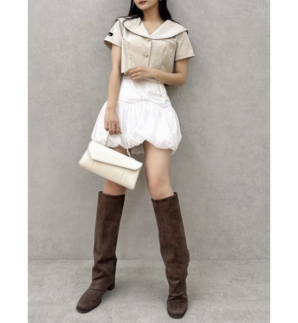 dazzlin「バリエバルーンミニスカート」|スカート|