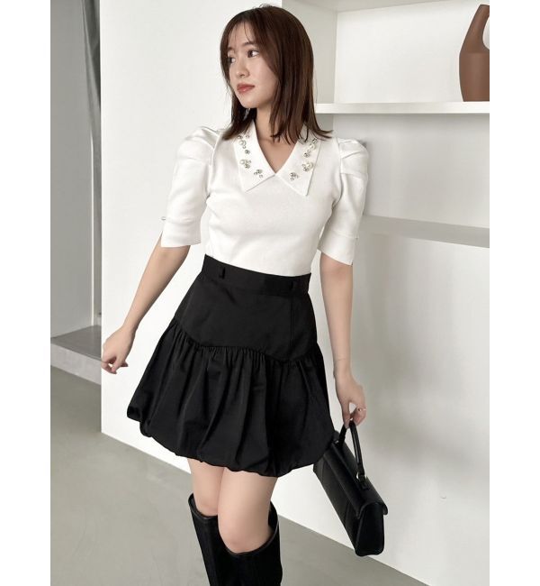 dazzlin「バリエバルーンミニスカート」|スカート|