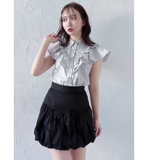 dazzlin「バリエバルーンミニスカート」|スカート|