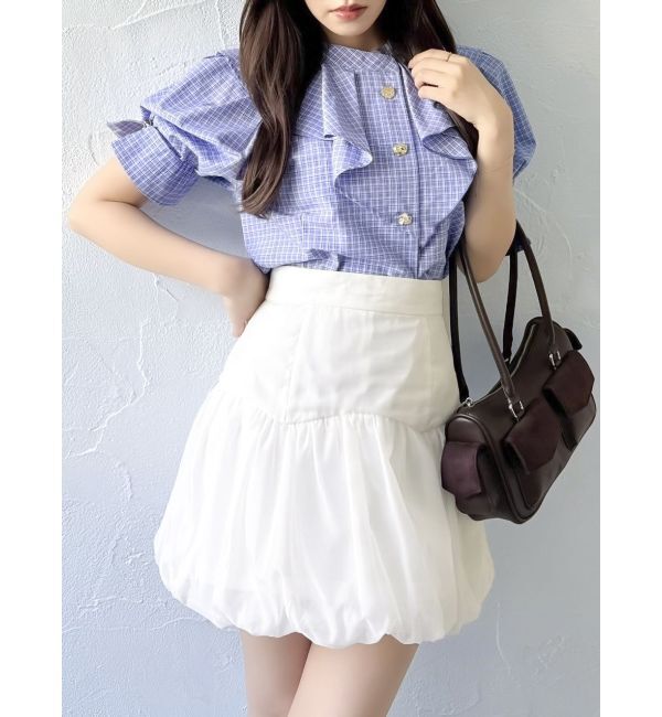 dazzlin「バリエバルーンミニスカート」|スカート|