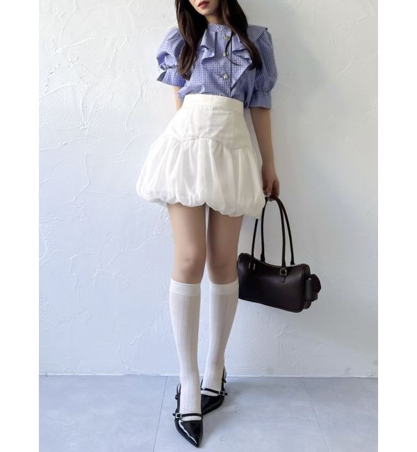 dazzlin「バリエバルーンミニスカート」|スカート|