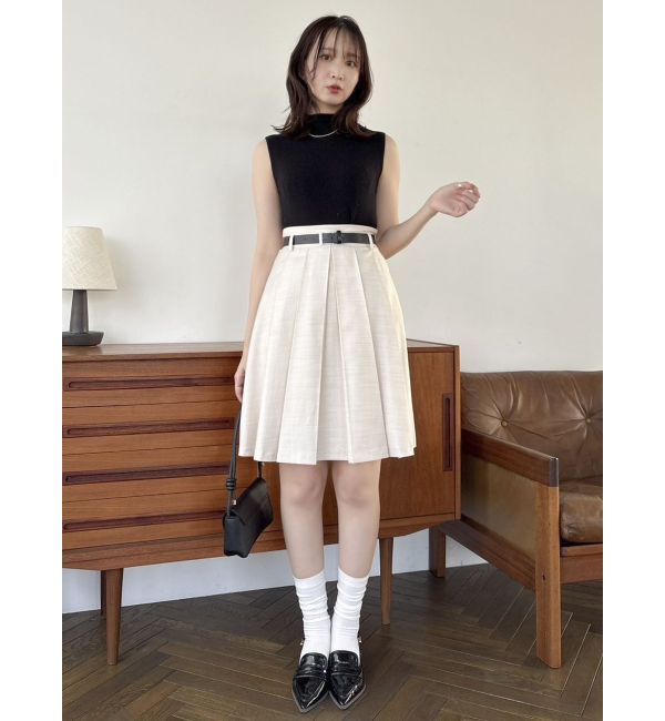 dazzlin「コンパクトノースリニットトップス」|ニット・セーター|