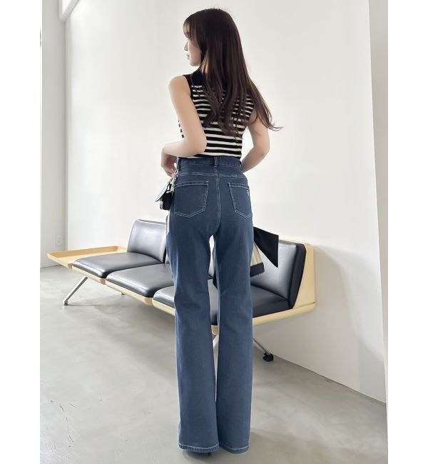 dazzlin「コンパクトノースリニットトップス」|ニット・セーター|