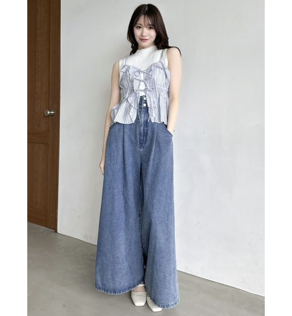 dazzlin「コンパクトノースリニットトップス」|ニット・セーター|