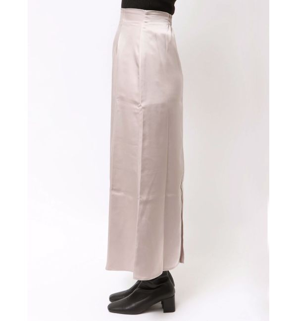 dazzlin「サテンナロースリットスカート」|スカート|