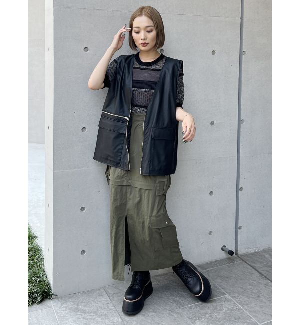 MURUA「ジレレイヤードトレンチコート【マルチウェイ】」|トレンチコート|