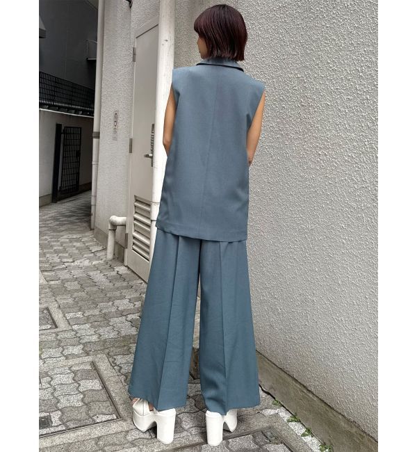 MURUA「ハイウエストセンプレワイドパンツ【セットアップ着用可】」|その他|