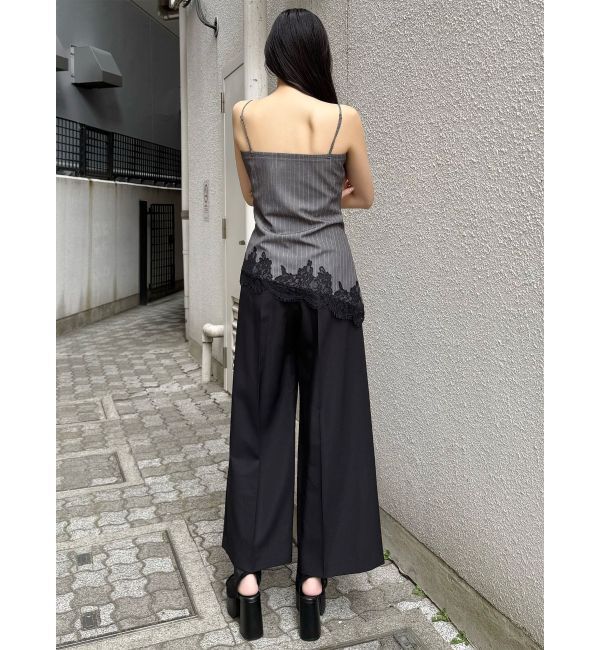 MURUA「ハイウエストセンプレワイドパンツ【セットアップ着用可】」|その他|