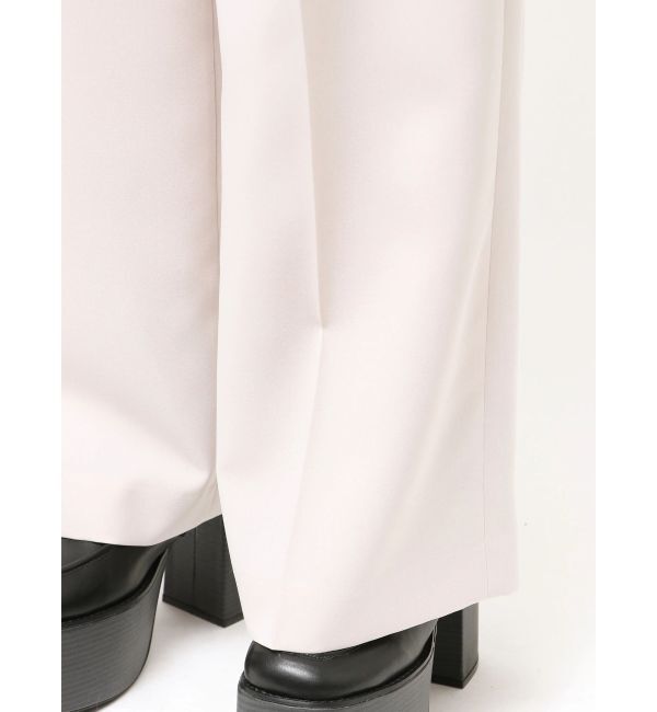 MURUA「ハイウエストセンプレワイドパンツ【セットアップ着用可】」|その他|