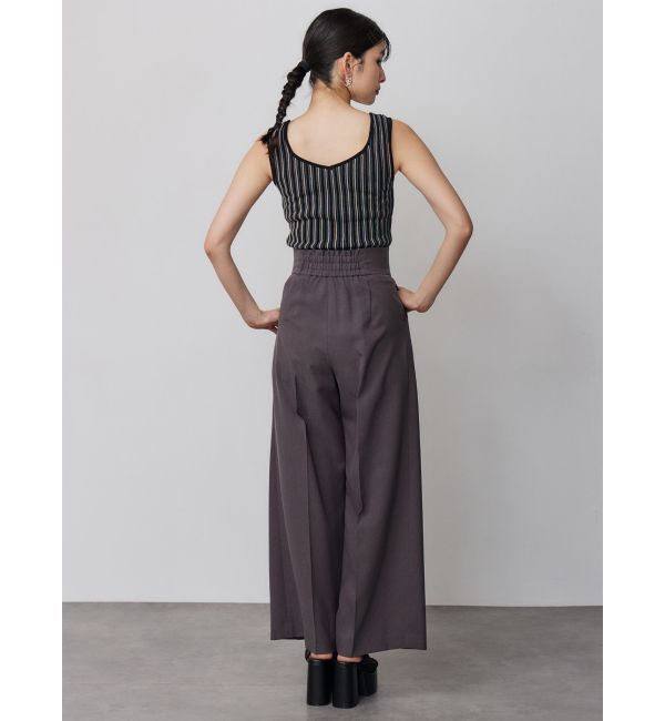 MURUA「ハイウエストセンプレワイドパンツ【セットアップ着用可】」|その他|