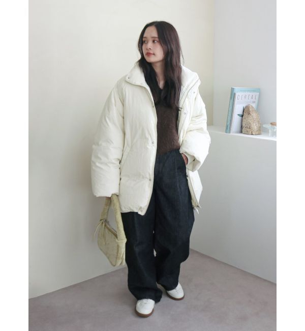 Ungrid「ミドル丈ルーズシルエットダウン」|ダウン|