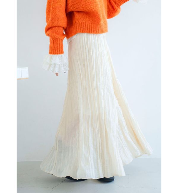 Ungrid「クリンクルボリュームスカート」|スカート|