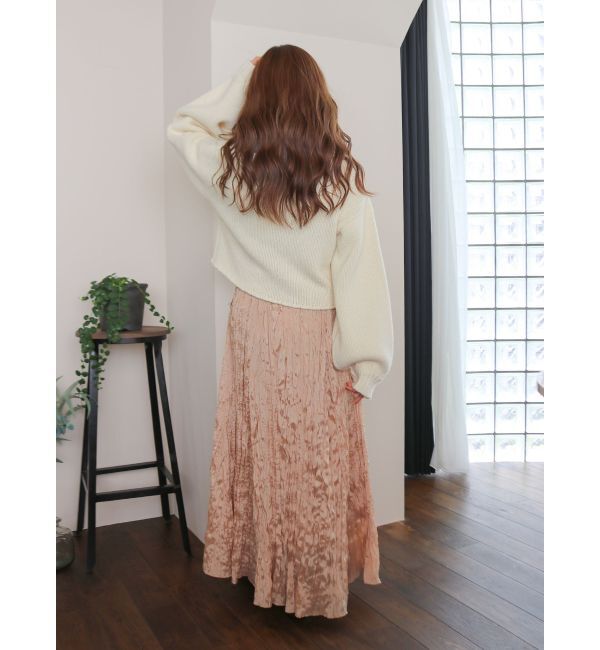 Ungrid「クリンクルボリュームスカート」|スカート|