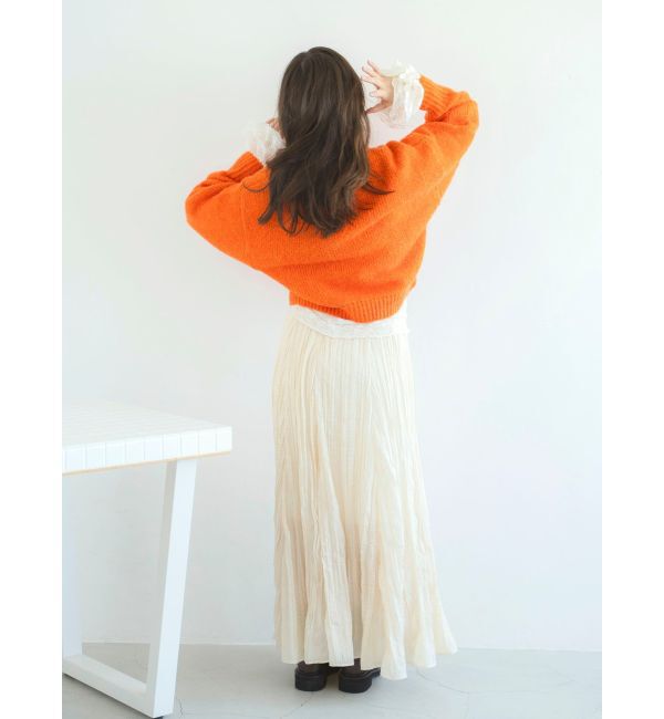 Ungrid「クリンクルボリュームスカート」|スカート|