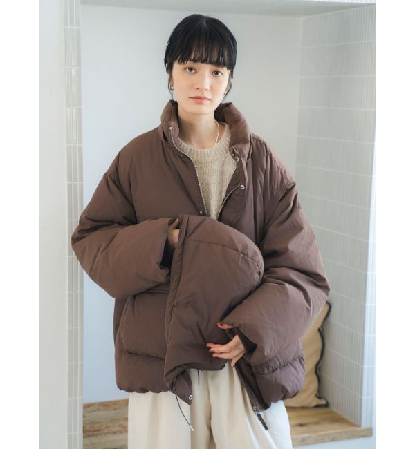 Ungrid「フードデザインダウン」|ダウン|