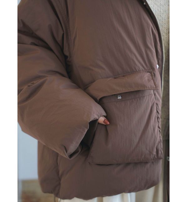 Ungrid「フードデザインダウン」|ダウン|