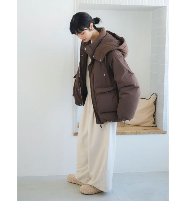 Ungrid「フードデザインダウン」|ダウン|